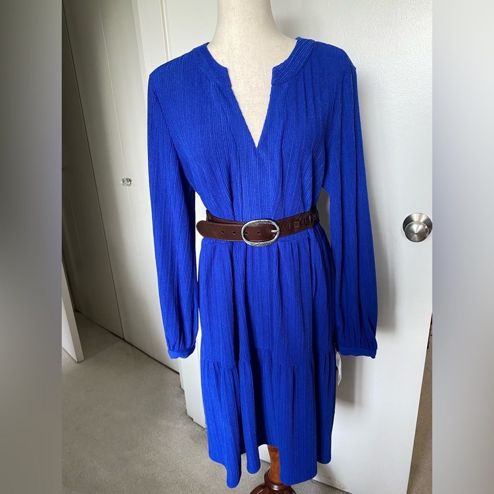 Ronni Nicole Blue Dress Size XL NWT - Picture 3 of 9